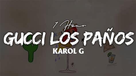 gucci pa los panos letra